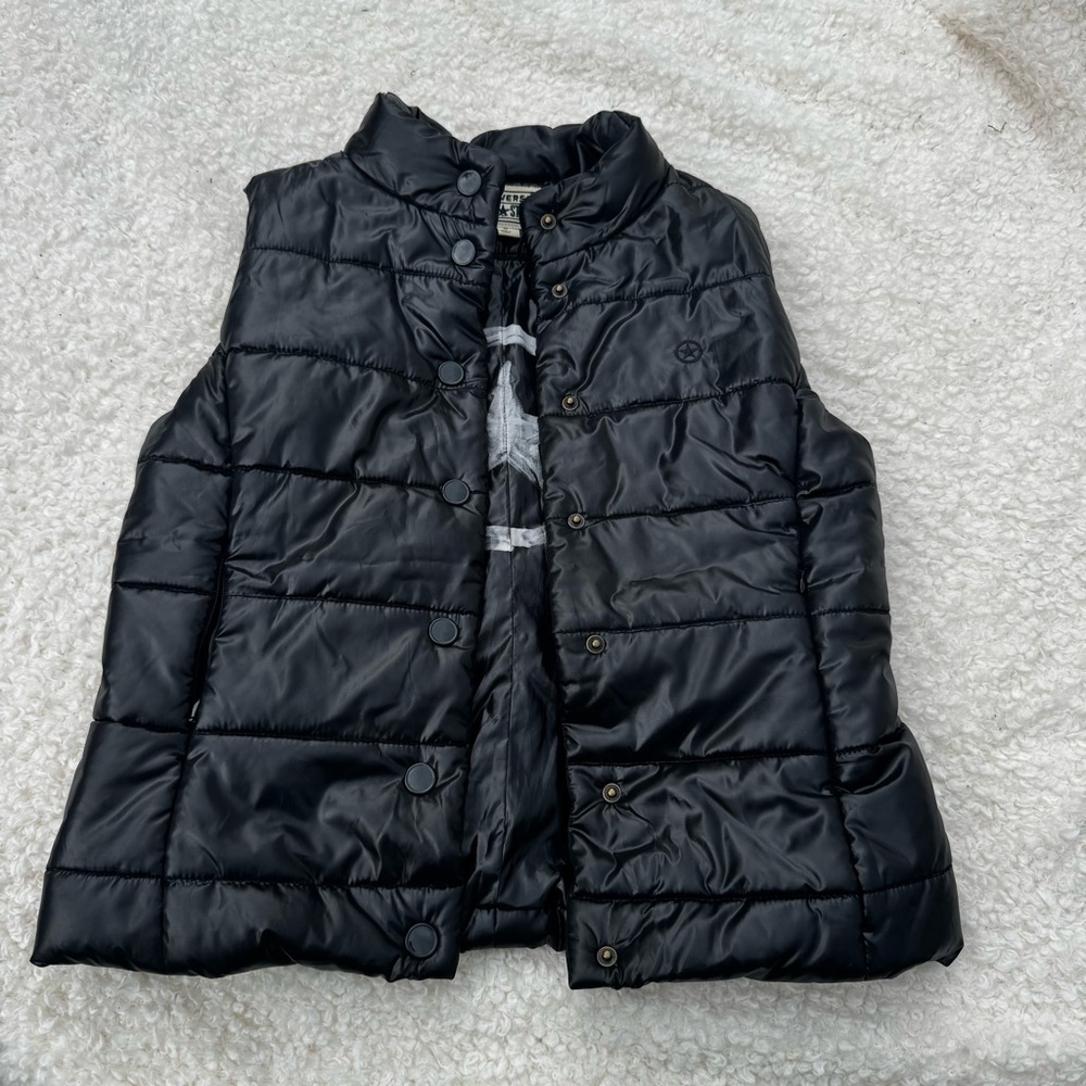 Converse one star puffer vest